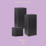 MATTE BLACK PLINTH (HIRE)
