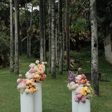 WHITE RIPPLE PLINTH (HIRE)